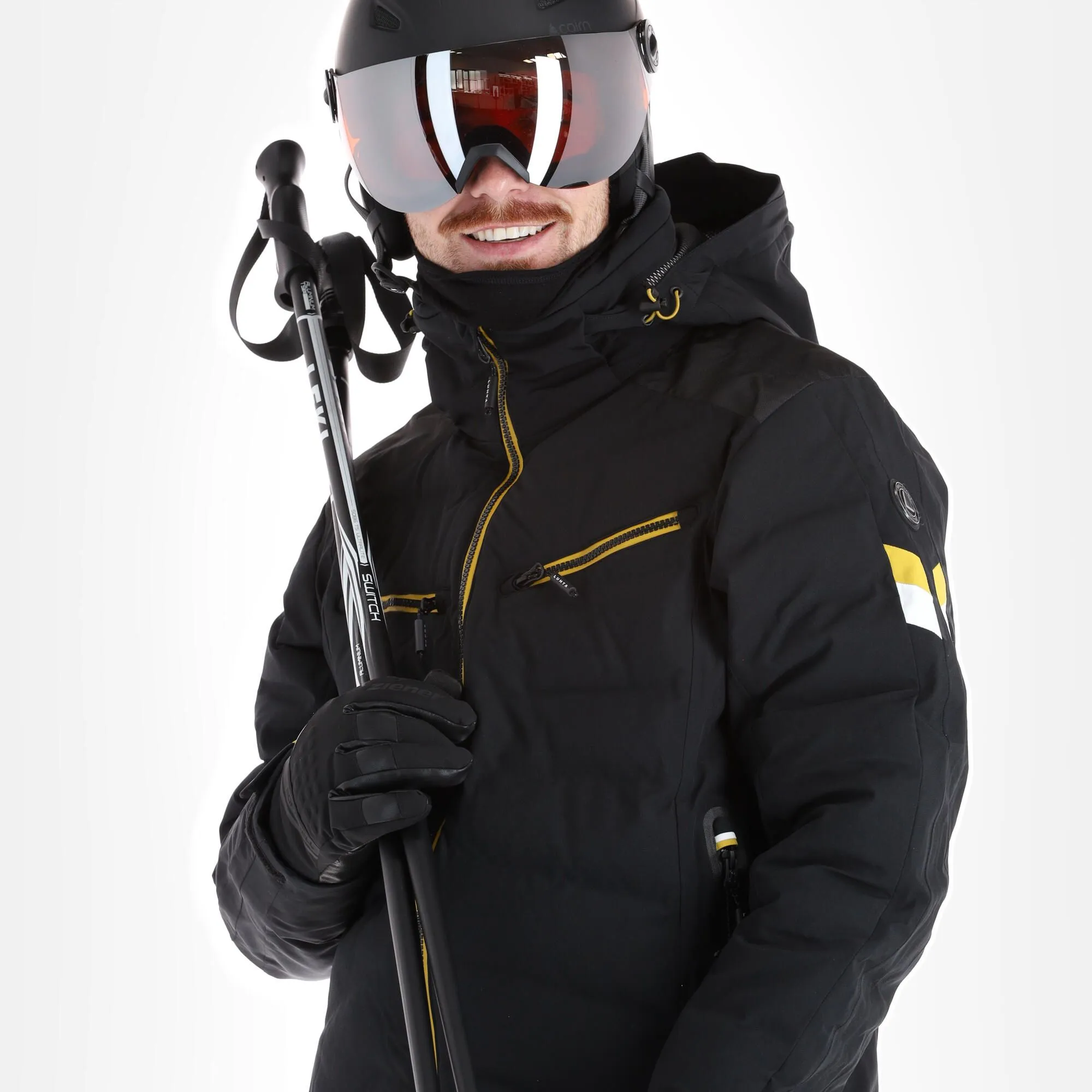 Luhta, Aakenustunturi Ski-jas Heren Zwart 4 Luhta, Aakenustunturi Ski-jas Heren Zwart - Afbeelding 4