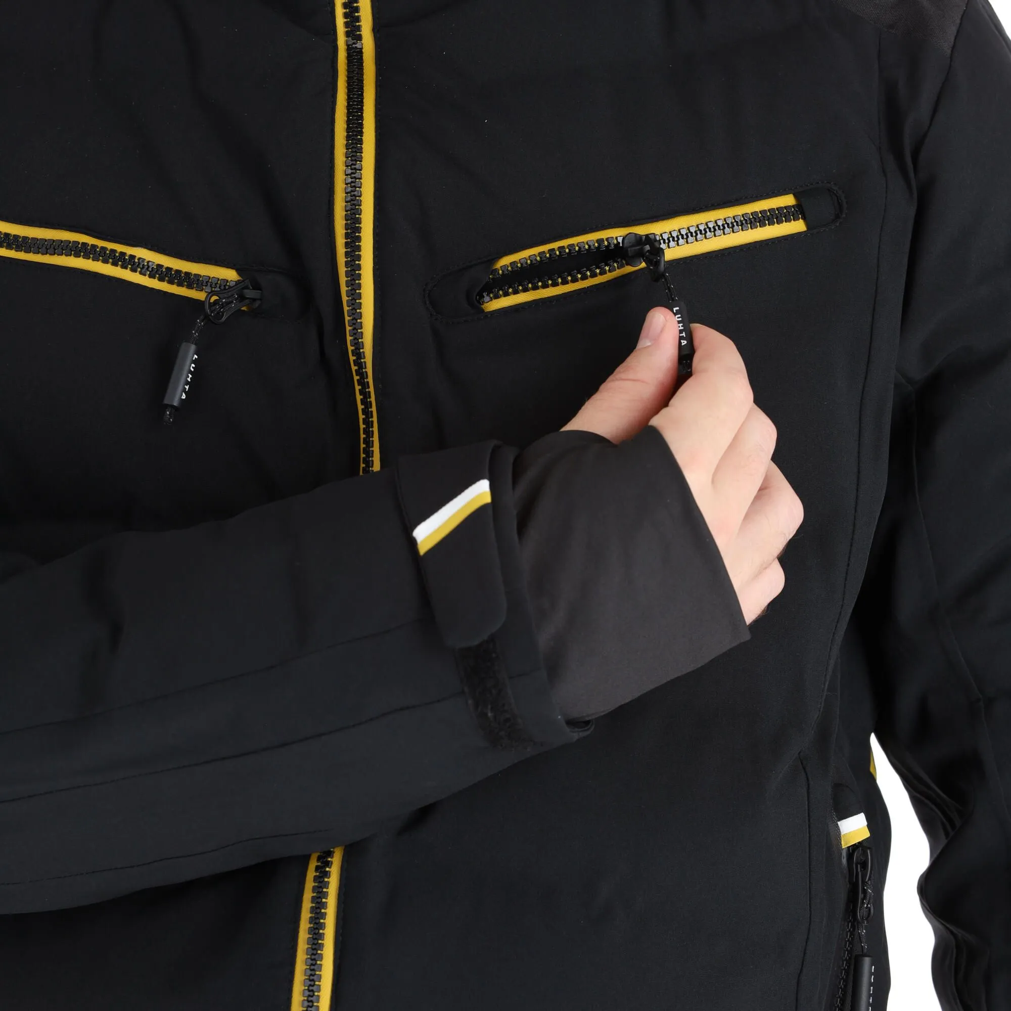 Luhta, Aakenustunturi Ski-jas Heren Zwart 7 Luhta, Aakenustunturi Ski-jas Heren Zwart - Afbeelding 7