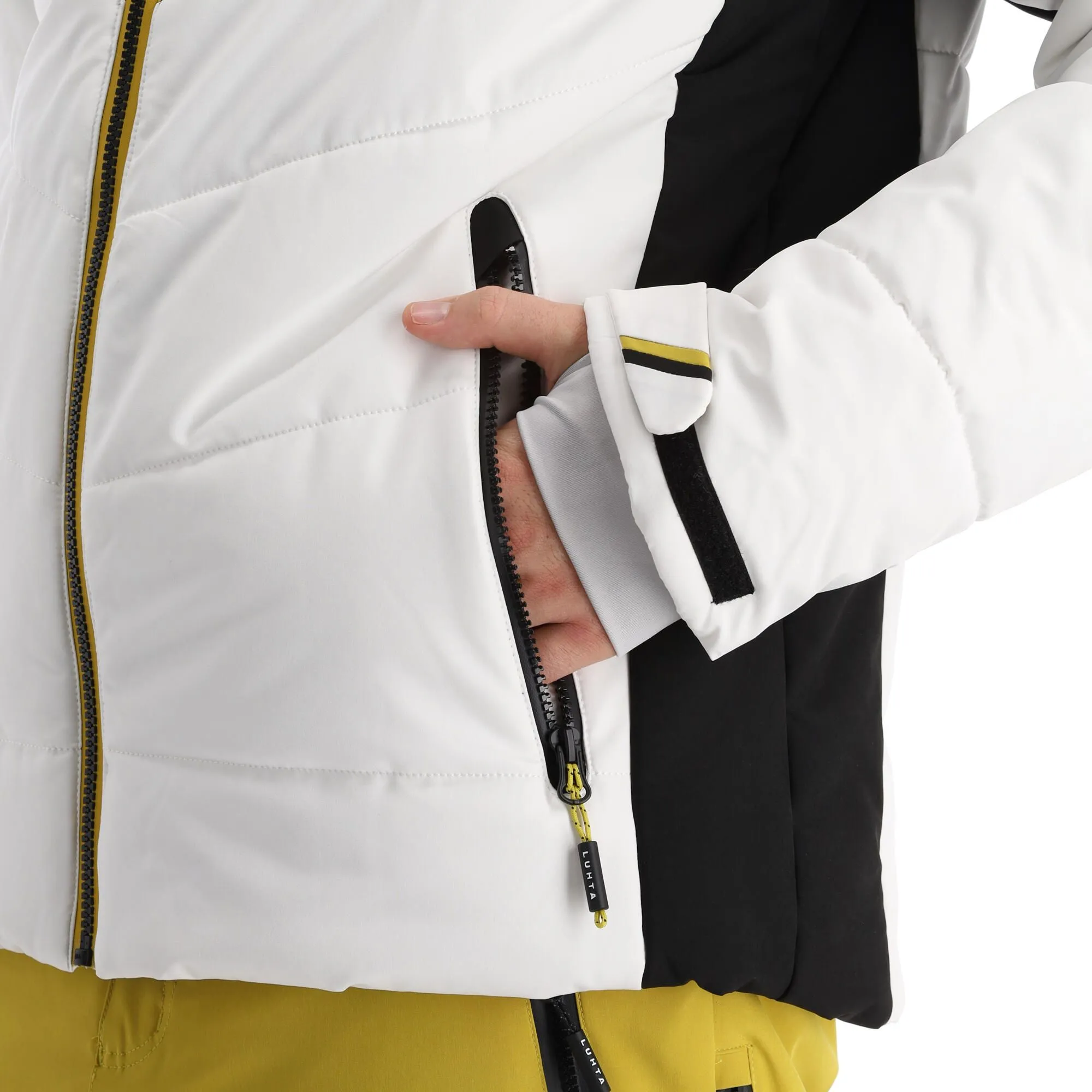 Luhta, Ahmaus Ski-jas Heren Optic Wit 11 Luhta, Ahmaus Ski-jas Heren Optic Wit - Afbeelding 11