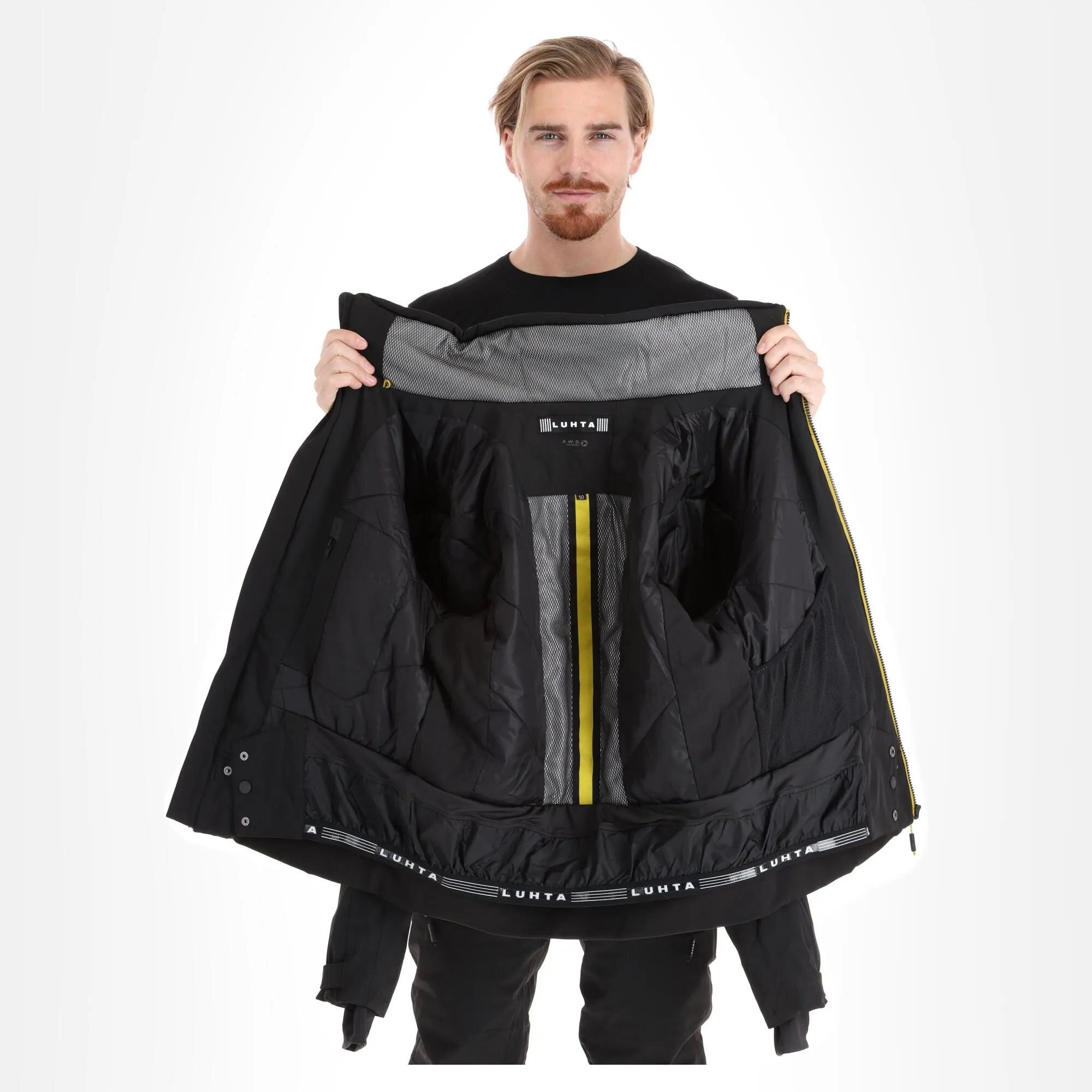 Luhta, Ahmo Ski-jas Heren Zwart 5 Luhta, Ahmo Ski-jas Heren Zwart - Afbeelding 5