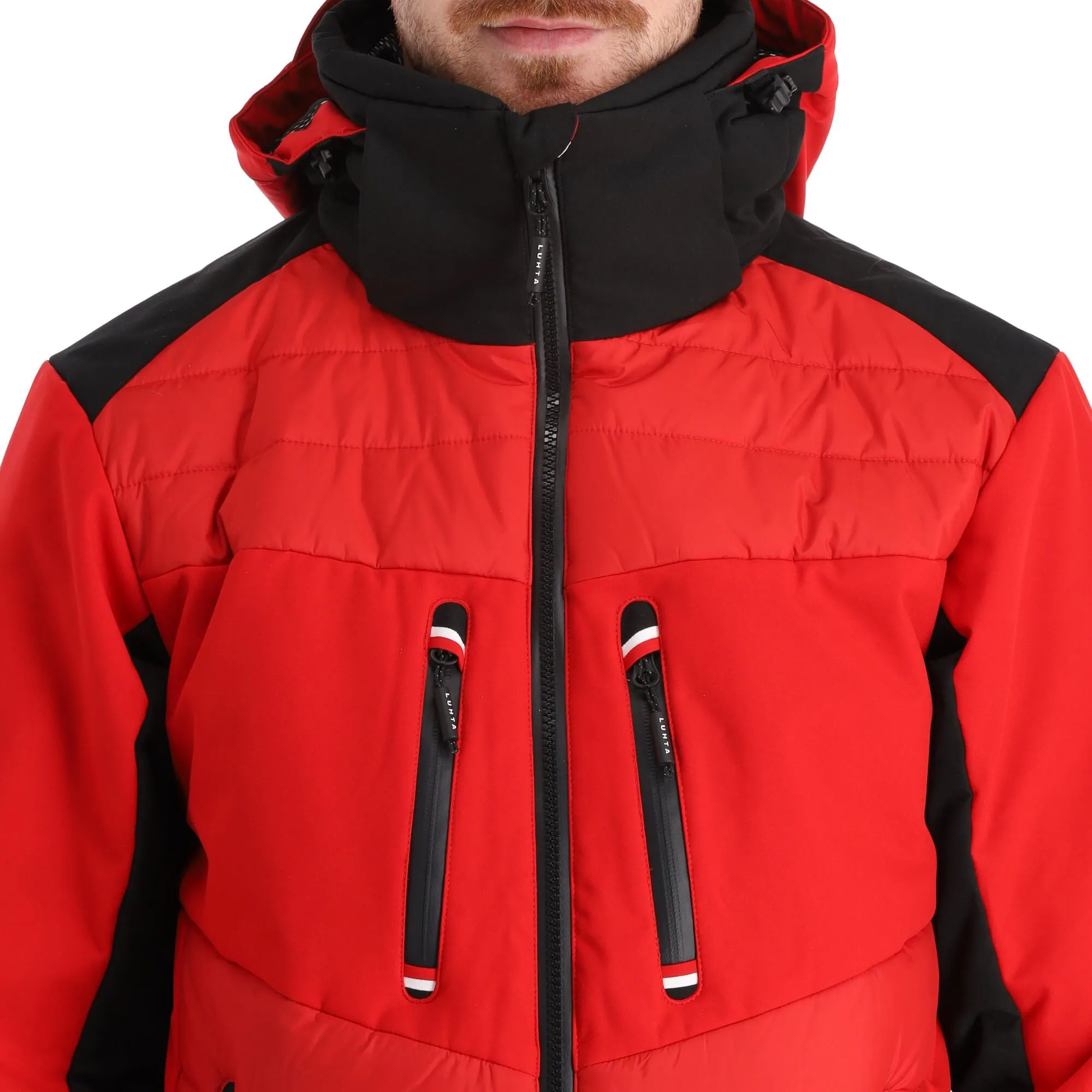 Luhta, Ahvennus Ski-jas Heren Cranberry Rood 9 Luhta, Ahvennus Ski-jas Heren Cranberry Rood - Afbeelding 9