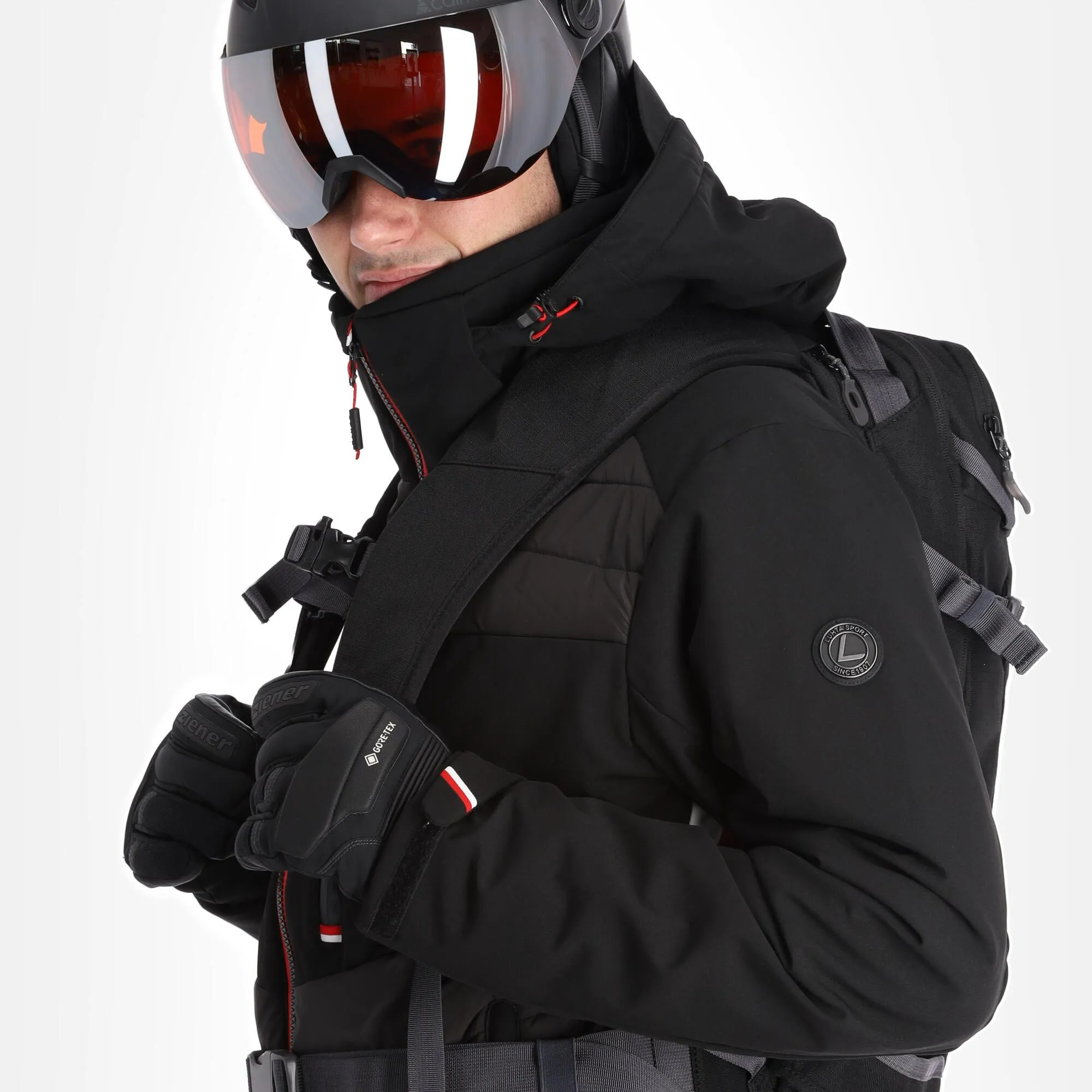 Luhta, Ahvennus Ski-jas Heren Zwart 4 Luhta, Ahvennus Ski-jas Heren Zwart - Afbeelding 4