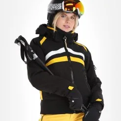 Luhta, Halso Ski-jas Dames Zwart -Cmp Ski-uitrusting Winkel luhta halso aa jas gevoerd dames zwart 22luhta121v1 BI 05