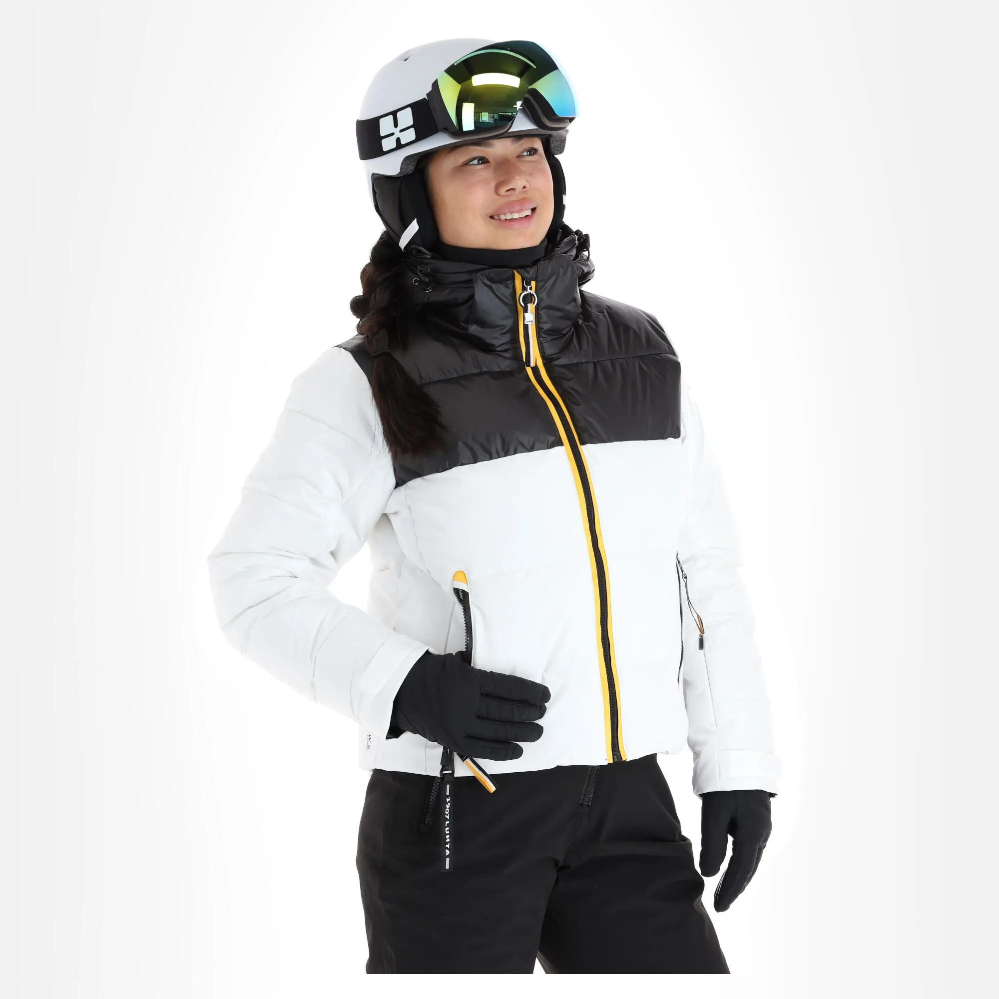 Luhta, Hanhivaara Ski-jas Dames Optic Wit 1 Luhta, Hanhivaara Ski-jas Dames Optic Wit