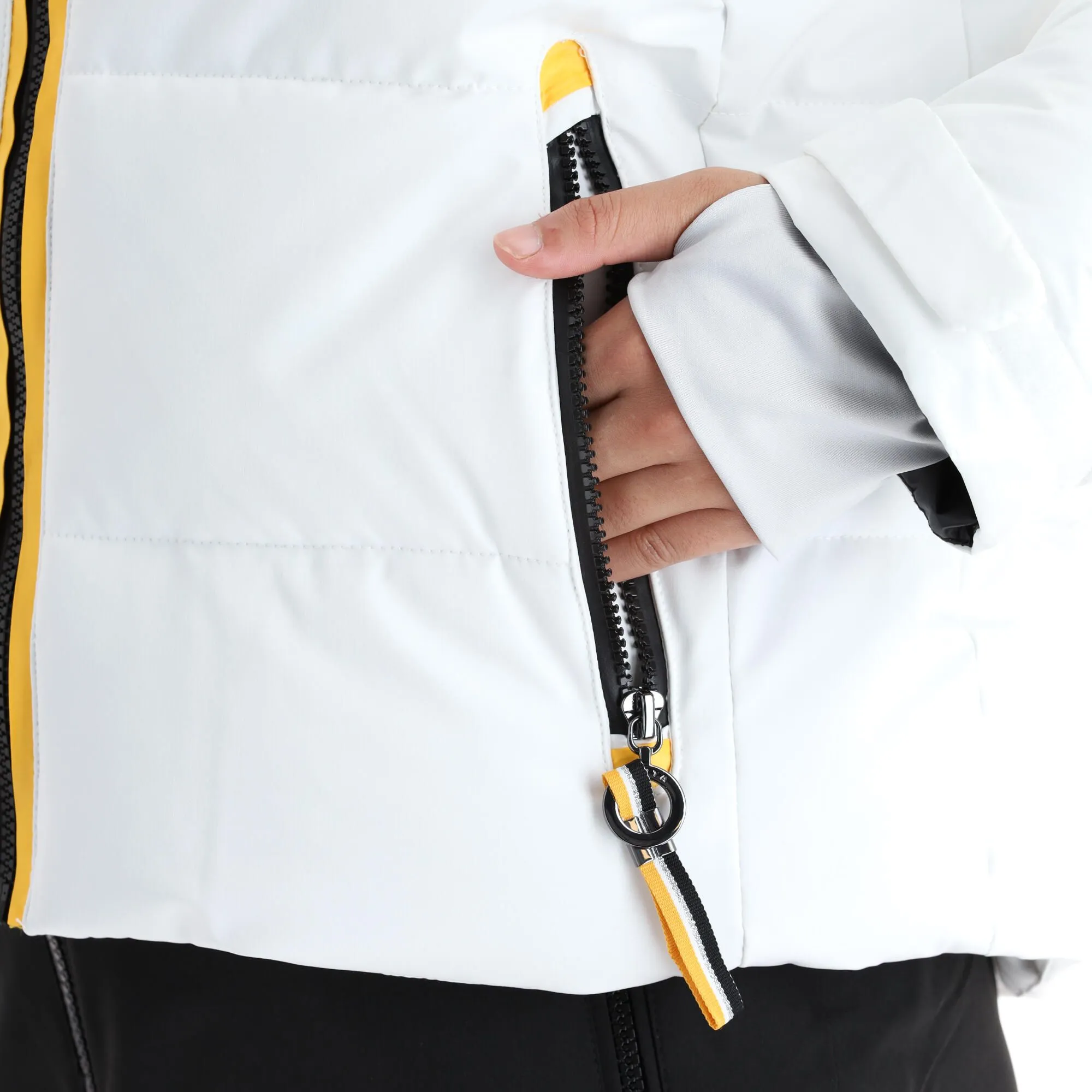 Luhta, Hanhivaara Ski-jas Dames Optic Wit 7 Luhta, Hanhivaara Ski-jas Dames Optic Wit - Afbeelding 7