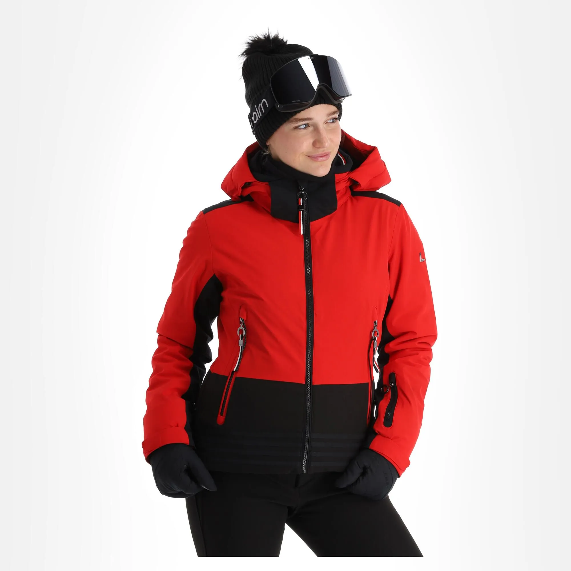 Luhta, Hookana Ski-jas Dames Cranberry Rood 1 Luhta, Hookana Ski-jas Dames Cranberry Rood