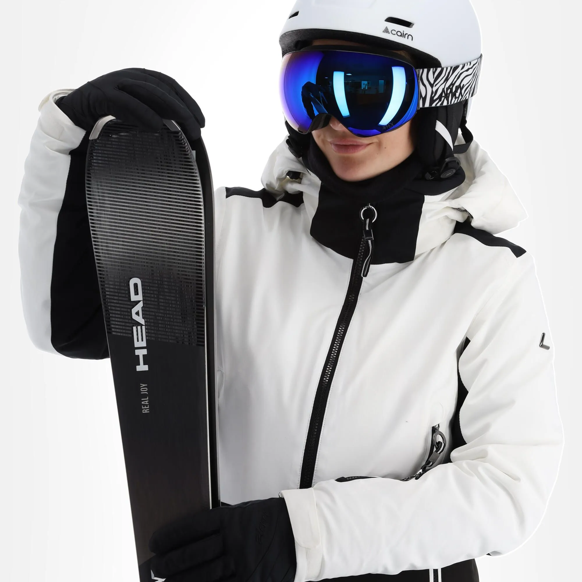 Luhta, Hookana Ski-jas Dames Optic Wit 4 Luhta, Hookana Ski-jas Dames Optic Wit - Afbeelding 4