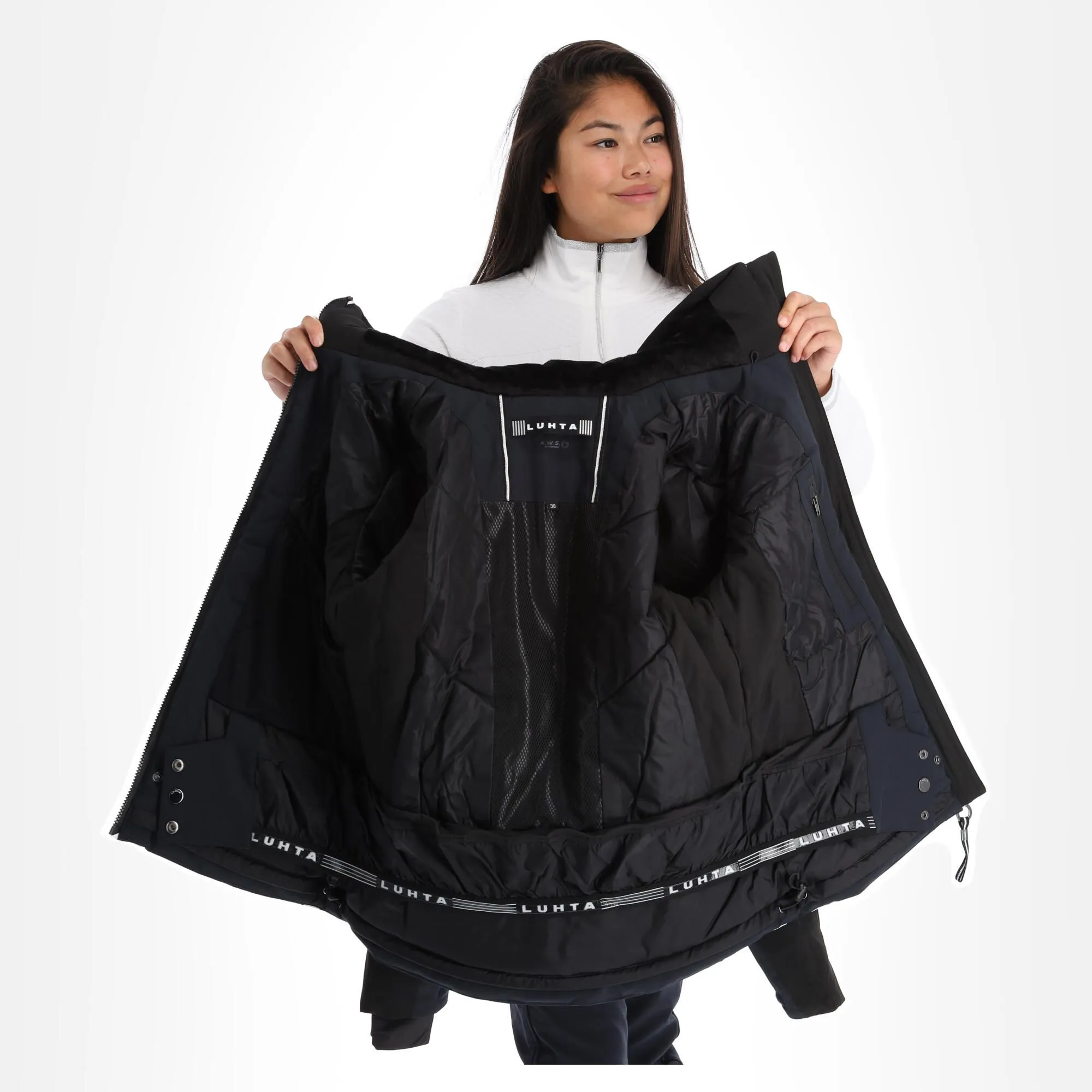 Luhta, Hormakumpu Ski-jas Dames Dark Blauw 5 Luhta, Hormakumpu Ski-jas Dames Dark Blauw - Afbeelding 5