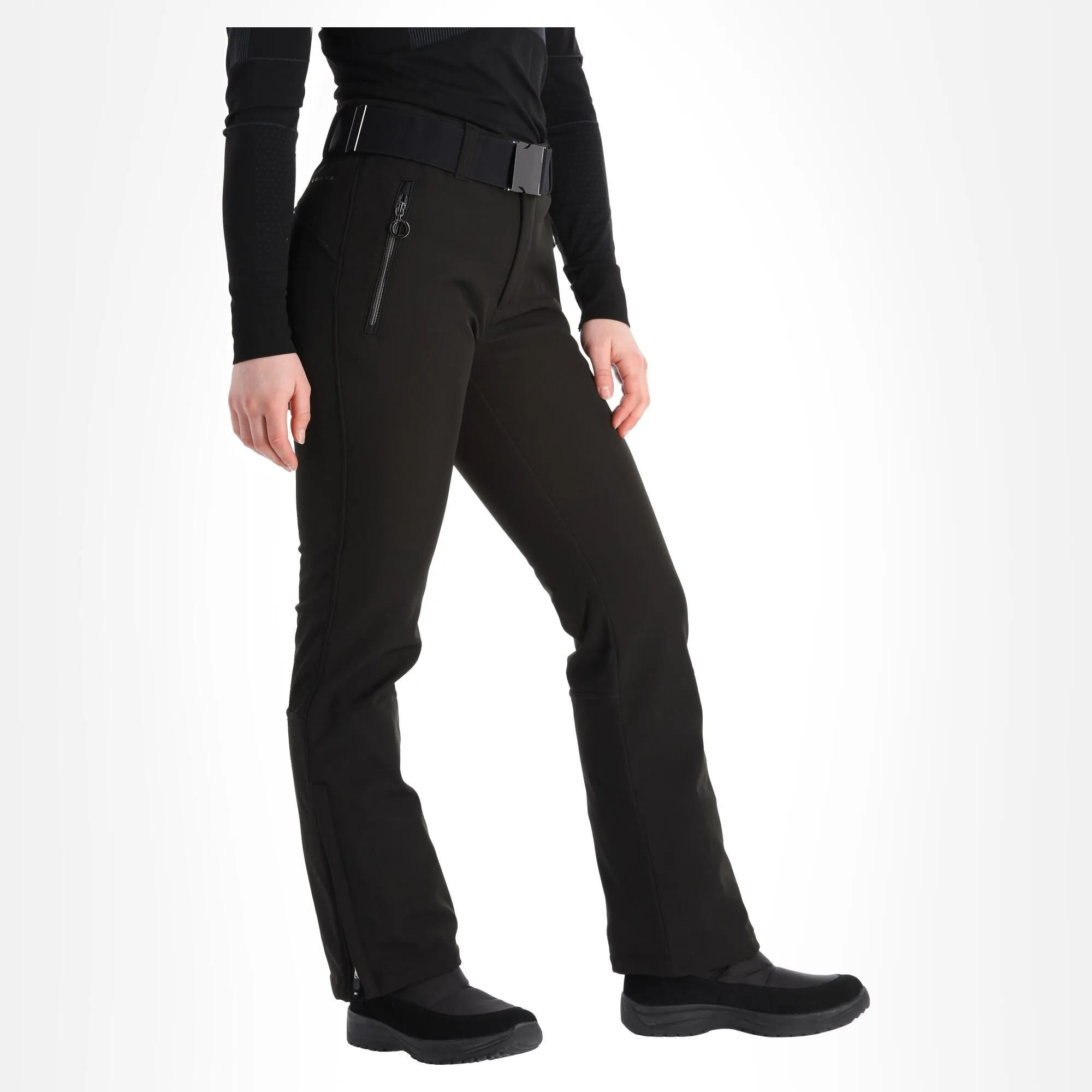 Luhta, Joentaus C Softshell Skibroek Kort Model Dames Zwart 3 Luhta, Joentaus C Softshell Skibroek Kort Model Dames Zwart - Afbeelding 3