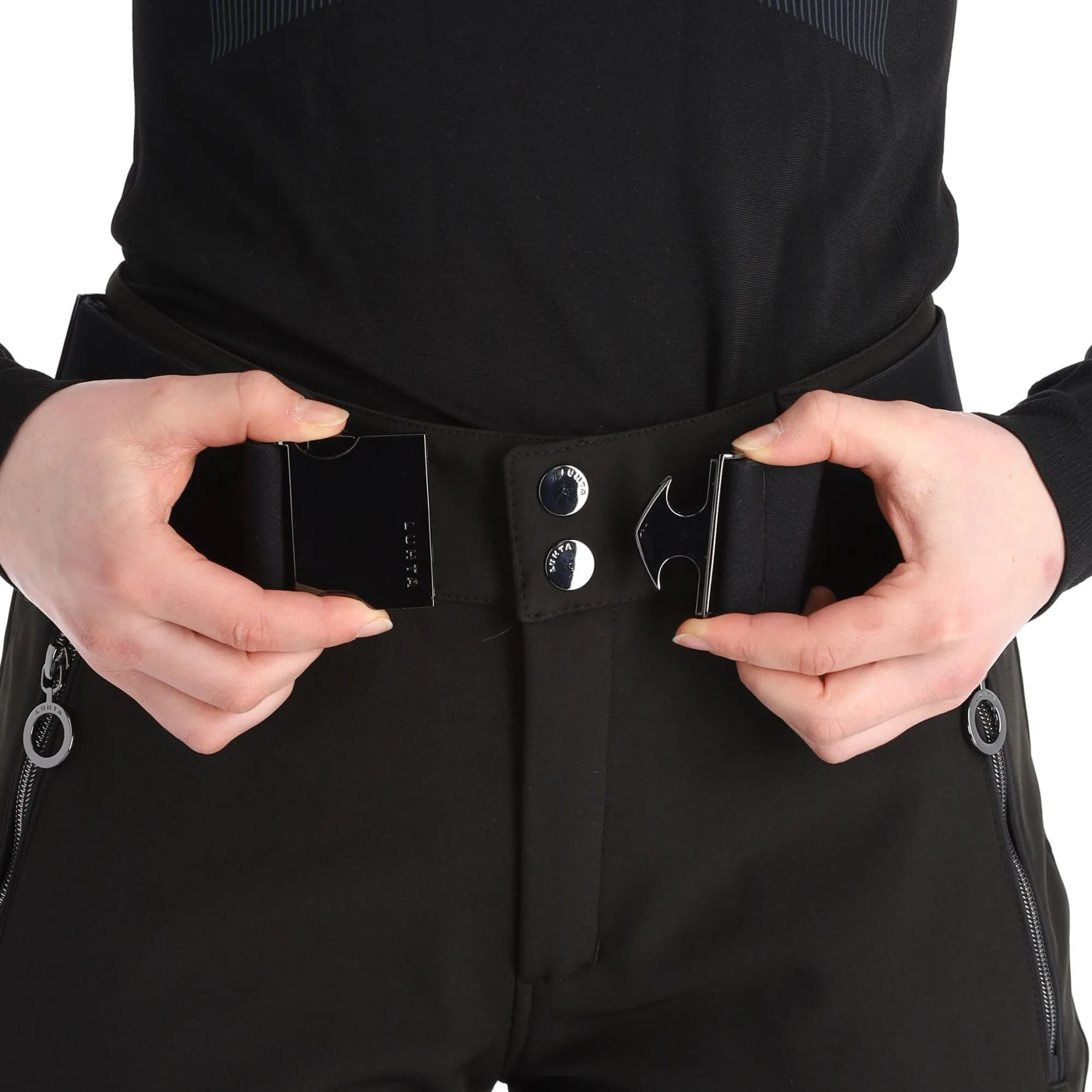 Luhta, Joentaus C Softshell Skibroek Kort Model Dames Zwart 4 Luhta, Joentaus C Softshell Skibroek Kort Model Dames Zwart - Afbeelding 4