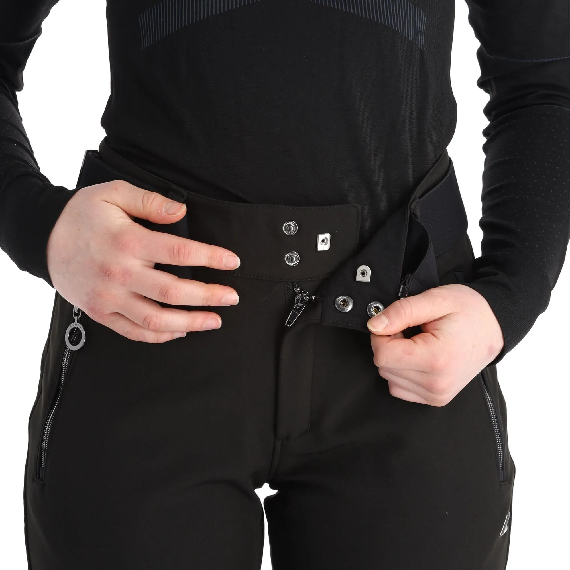 Luhta, Joentaus C Softshell Skibroek Kort Model Dames Zwart 5 Luhta, Joentaus C Softshell Skibroek Kort Model Dames Zwart - Afbeelding 5