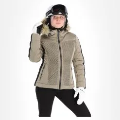 Luhta, Kaavi Ski-jas Dames Beige -Cmp Ski-uitrusting Winkel luhta kaavi aa jas gevoerd dames beige 22luhta124v2 BI 04