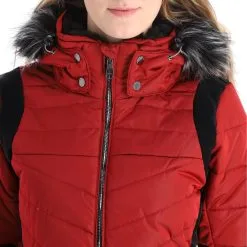 Luhta, Lainiotunturi Ski-jas Dames CRANBERRY Rood -Cmp Ski-uitrusting Winkel luhta lainiotunturi aa jas gevoerd dames cranberry rood AA21luh104d BI 07