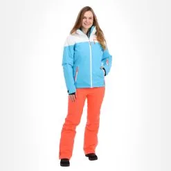 Maier Sports, Coral Flash Ski-jas Dames Cyan Blauw