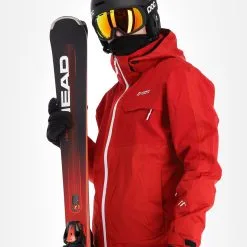 Maier Sports, Timo Ski-jas Heren Chili Pepper Rood -Cmp Ski-uitrusting Winkel maier sports timo aa jas gevoerd heren chili pepper rood 22maier203v3 BI 05
