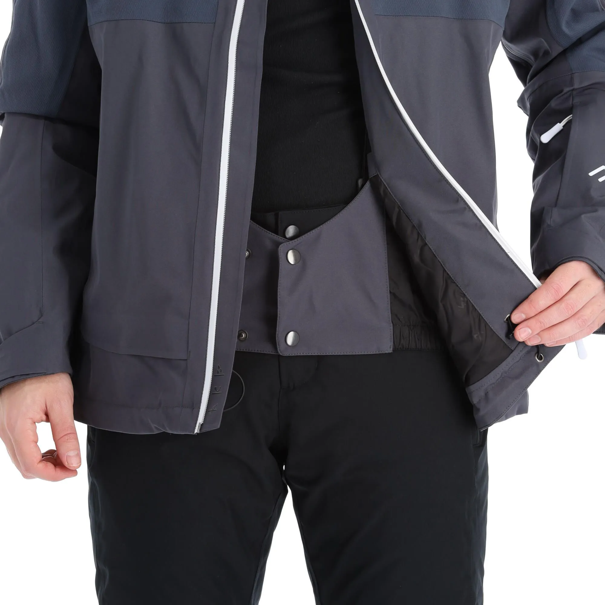 Maier Sports, Timo Ski-jas Heren Graphite Grijs 7 Maier Sports, Timo Ski-jas Heren Graphite Grijs - Afbeelding 7