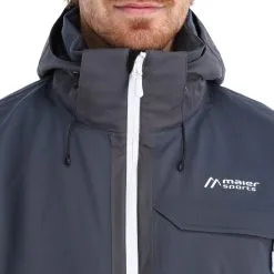 Maier Sports, Timo Ski-jas Heren Graphite Grijs 20 Maier Sports, Timo Ski-jas Heren Graphite Grijs -Cmp Ski-uitrusting Winkel maier sports timo aa jas gevoerd heren graphite grijs 22maier203v1 BI 10