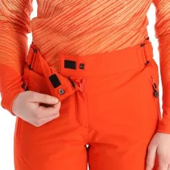 Maier Sports, Vroni Slim Skibroek Kort Model Dames Siren Rood -Cmp Ski-uitrusting Winkel maier sports vroni slim ba skibroek gevoerd short model dames 22maier207v2 BI 05