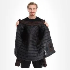 Napapijri, Aerons S 3 (2022/2023) Donsjas Heren Ebony Bruin -Cmp Ski-uitrusting Winkel napapijri aerons s 3 ad midlayer dons jas heren ebony bruin 22napap103v1 BI 06