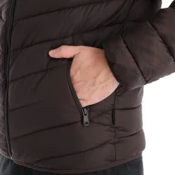 Napapijri, Aerons S 3 (2022/2023) Donsjas Heren Ebony Bruin -Cmp Ski-uitrusting Winkel napapijri aerons s 3 ad midlayer dons jas heren ebony bruin 22napap103v1 BI 07