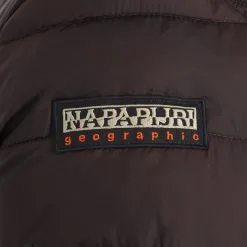 Napapijri, Aerons S 3 (2022/2023) Donsjas Heren Ebony Bruin -Cmp Ski-uitrusting Winkel napapijri aerons s 3 ad midlayer dons jas heren ebony bruin 22napap103v1 BI 09