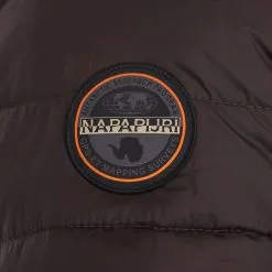 Napapijri, Aerons S 3 (2022/2023) Donsjas Heren Ebony Bruin -Cmp Ski-uitrusting Winkel napapijri aerons s 3 ad midlayer dons jas heren ebony bruin 22napap103v1 BI 10