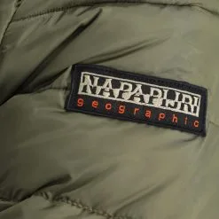 Napapijri, Aerons S 3 (2022/2023) Donsjas Heren Lichen Groen -Cmp Ski-uitrusting Winkel napapijri aerons s 3 af anorak heren lichen groen 22napap103v5 BI 08