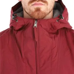 Napapijri, Rainforest Pocket 1 Anorak Heren Vintage Amaranth Rood -Cmp Ski-uitrusting Winkel napapijri rainforest pocket 1 anorak heren vintage amaranth rood AF10nap014f BI 05