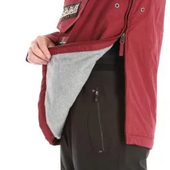 Napapijri, Rainforest Pocket 1 Anorak Heren Vintage Amaranth Rood -Cmp Ski-uitrusting Winkel napapijri rainforest pocket 1 anorak heren vintage amaranth rood AF10nap014f BI 06