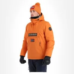 Napapijri, Rainforest Pocket 2 (2022/2023) Winter Anorak Heren Butternut Oranje