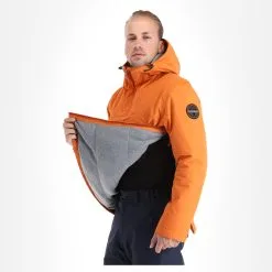 Napapijri, Rainforest Pocket 2 (2022/2023) Winter Anorak Heren Butternut Oranje -Cmp Ski-uitrusting Winkel napapijri rainforest pocket 2 af anorak heren butternut oranje 22napap112v4 BI 06