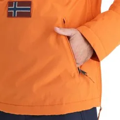Napapijri, Rainforest Pocket 2 (2022/2023) Winter Anorak Heren Butternut Oranje -Cmp Ski-uitrusting Winkel napapijri rainforest pocket 2 af anorak heren butternut oranje 22napap112v4 BI 10