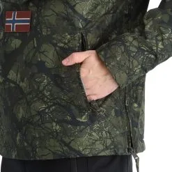 Napapijri, Rainforest Pocket Prt 2 (2022/2023) Winter Anorak Heren Camo Groen -Cmp Ski-uitrusting Winkel napapijri rainforest pocket prt 2 2022 2023 af anorak heren camo 22napap113v1 BI 10