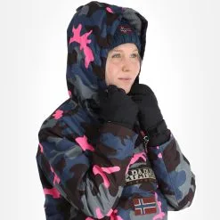Napapijri, Rainforest W P Prt 2 (2022/2023) Winter Anorak Dames Camo Multicolor -Cmp Ski-uitrusting Winkel napapijri rainforest w p prt 2 2022 2023 af anorak dames camo 22napap109v2 BI 05