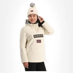 Napapijri, Rainforest W Winter 5 (2022/2023) Winter Anorak Dames Whitecap Grijs