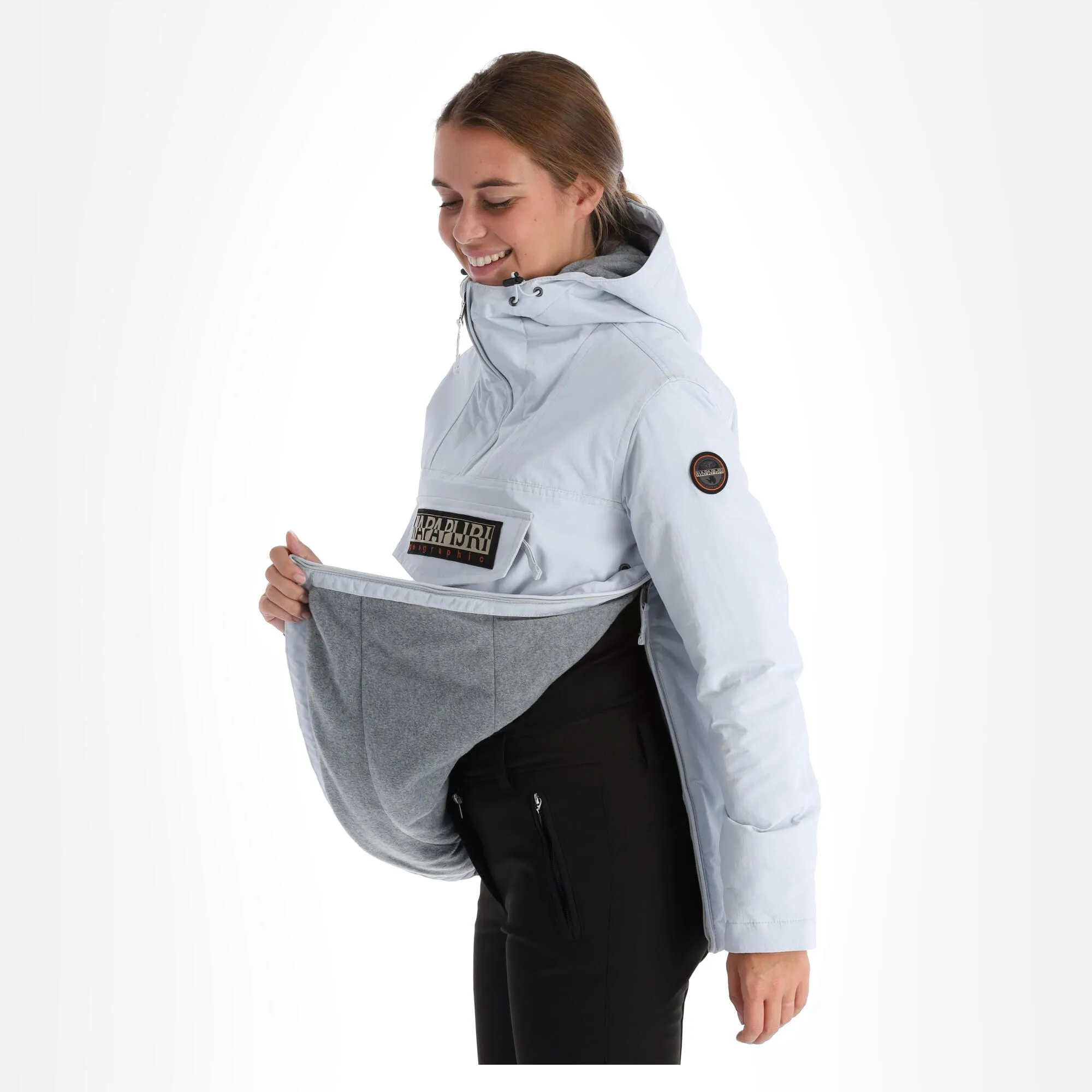 Napapijri, Rainforest W Winter 5 (2022/2023) Winter Anorak Dames Glacier Grijs 5 Napapijri, Rainforest W Winter 5 (2022/2023) Winter Anorak Dames Glacier Grijs - Afbeelding 5