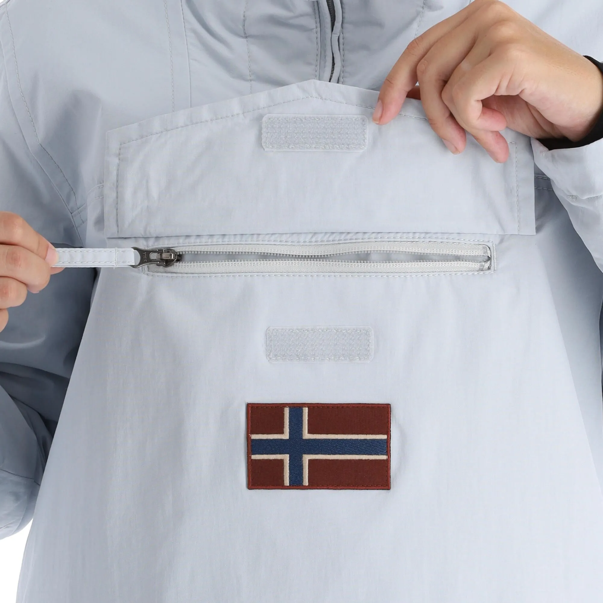 Napapijri, Rainforest W Winter 5 (2022/2023) Winter Anorak Dames Glacier Grijs 7 Napapijri, Rainforest W Winter 5 (2022/2023) Winter Anorak Dames Glacier Grijs - Afbeelding 7