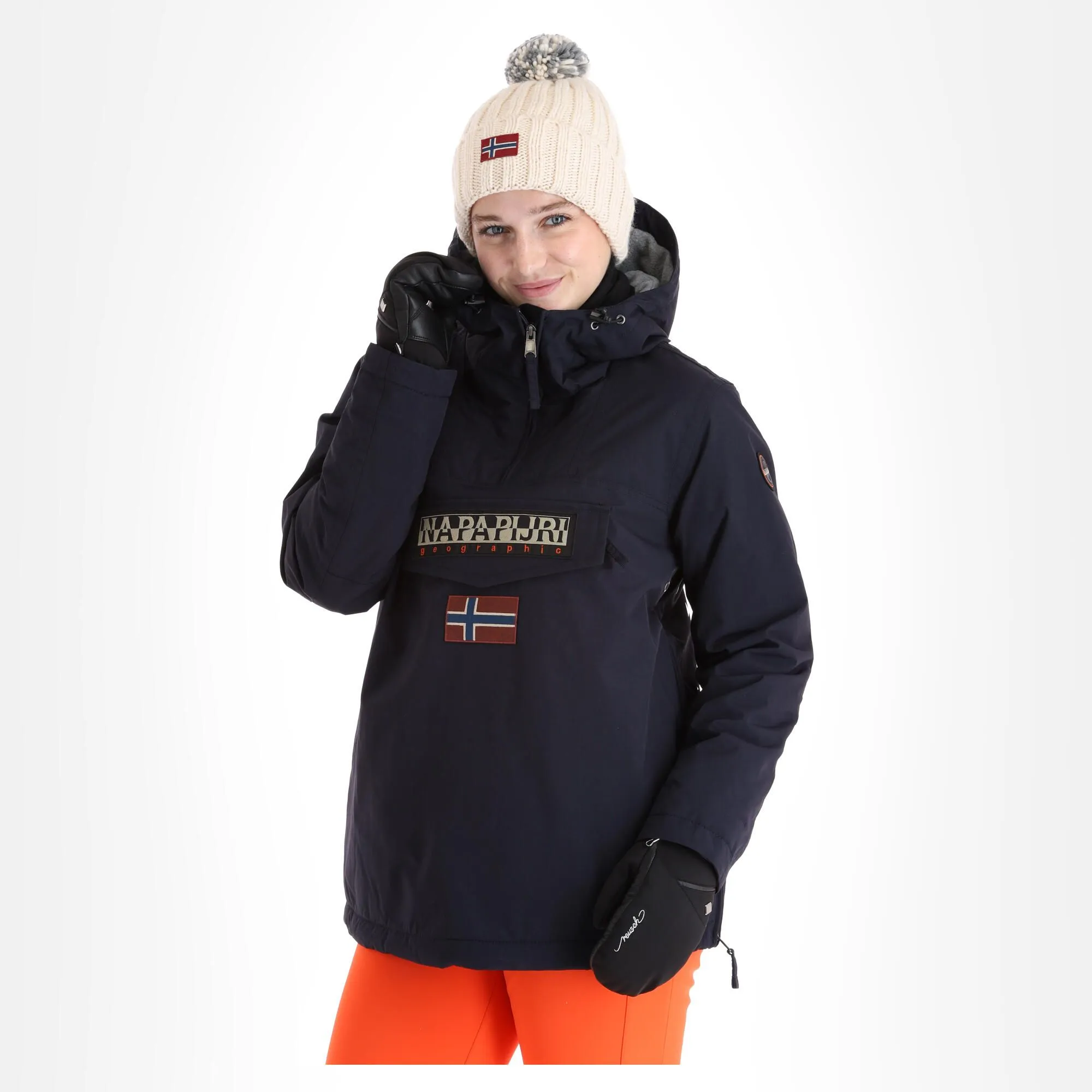 Napapijri, Rainforest W Winter 5 (2022/2023) Winter Anorak Dames Marine Blauw 1 Napapijri, Rainforest W Winter 5 (2022/2023) Winter Anorak Dames Marine Blauw