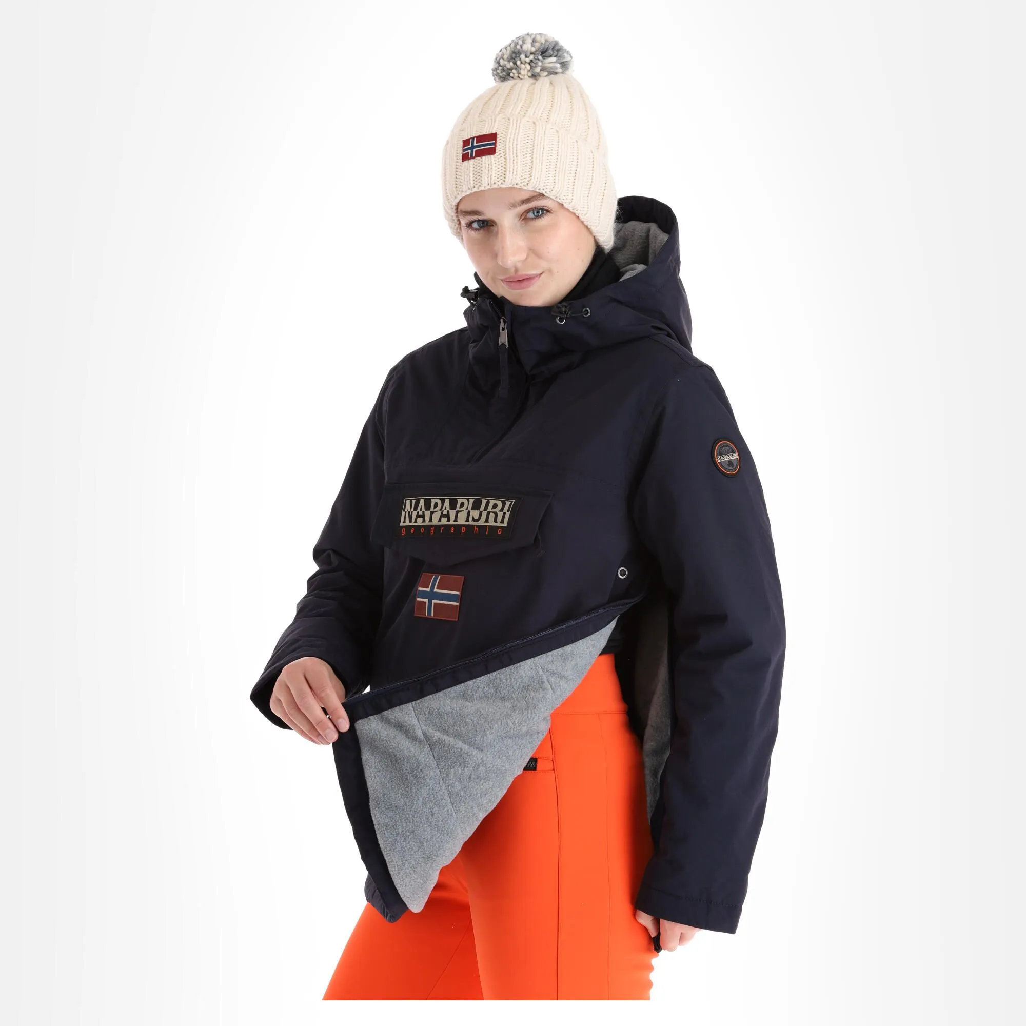 Napapijri, Rainforest W Winter 5 (2022/2023) Winter Anorak Dames Marine Blauw 5 Napapijri, Rainforest W Winter 5 (2022/2023) Winter Anorak Dames Marine Blauw - Afbeelding 5