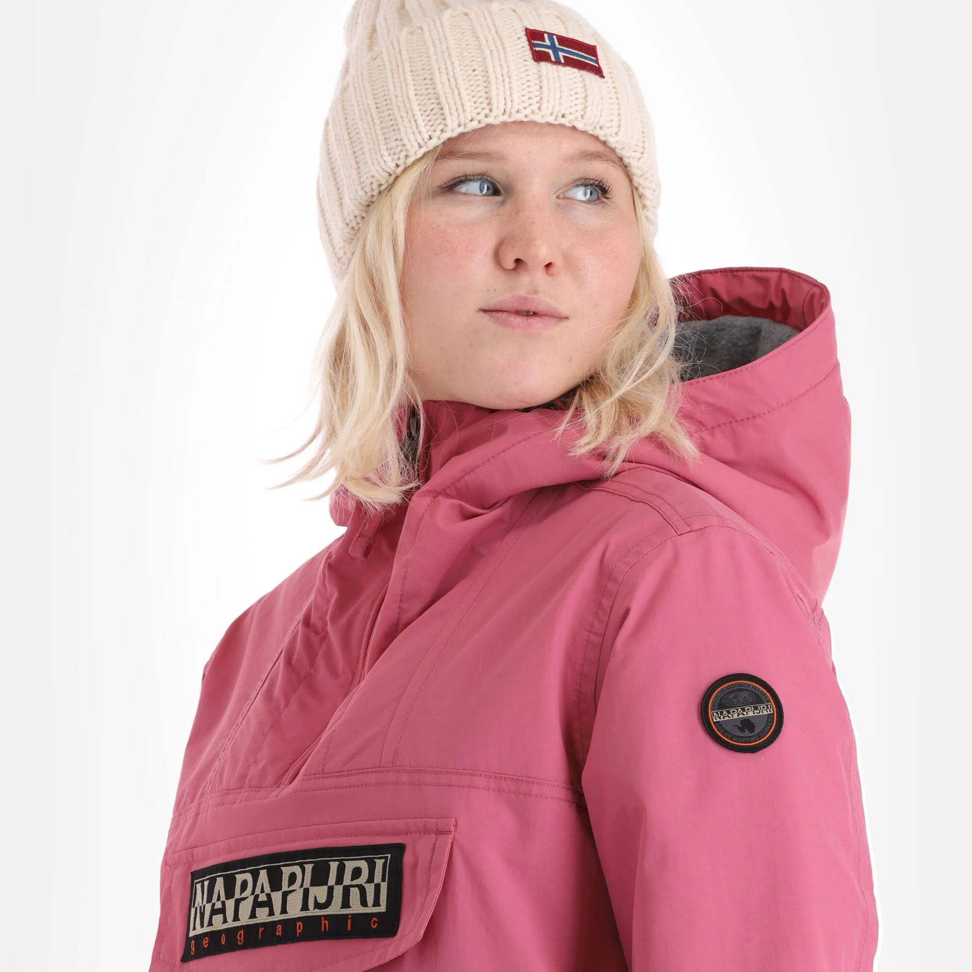 Napapijri, Rainforest W Winter 5 (2022/2023) Winter Anorak Dames Rosewood Roze 4 Napapijri, Rainforest W Winter 5 (2022/2023) Winter Anorak Dames Rosewood Roze - Afbeelding 4