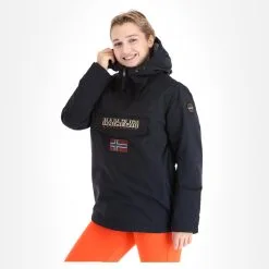 Napapijri, Rainforest W Winter 5 (2022/2023) Winter Anorak Dames Zwart -Cmp Ski-uitrusting Winkel napapijri rainforest w winter 5 af anorak dames zwart 22napap107v5 BI 04