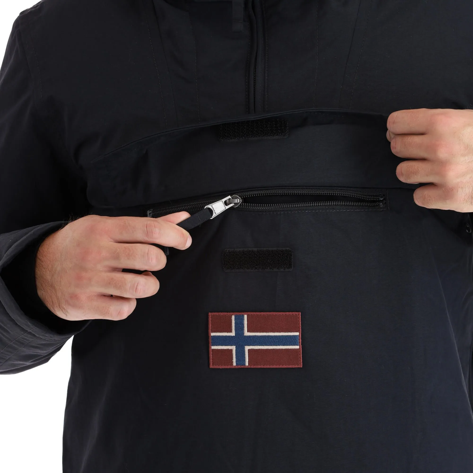 Napapijri, Rainforest Winter 3 (2022/2023) Winter Anorak Heren Zwart 8 Napapijri, Rainforest Winter 3 (2022/2023) Winter Anorak Heren Zwart - Afbeelding 8