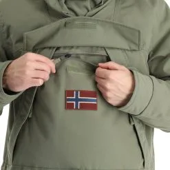 Napapijri, Skidoo 4 (2022/2023) Winter Anorak Heren Lichen Groen -Cmp Ski-uitrusting Winkel napapijri skidoo 4 2022 2023 af anorak heren lichen groen 22napap114v3 BI 09