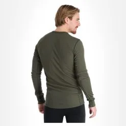 Odlo, Active Warm 2 Pack Thermoshirt Heren Climbing Ivy Groen, Zwart -Cmp Ski-uitrusting Winkel odlo active warm 2 pack fa thermoshirt heren climbing ivy groen 22odlox130v2 BI 06