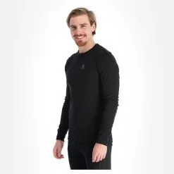 Odlo, Active Warm 2 Pack Thermoshirt Heren Climbing Ivy Groen, Zwart -Cmp Ski-uitrusting Winkel odlo active warm 2 pack fa thermoshirt heren climbing ivy groen 22odlox130v2 BI 07