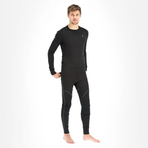 Odlo, Active Warm Eco Thermoshirt Heren Zwart -Cmp Ski-uitrusting Winkel odlo active warm eco thermoshirt heren zwart FA10odl013a BI 01