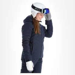 Peak Performance, Frost Ski Jacket Ski-jas Dames Shadow Blauw -Cmp Ski-uitrusting Winkel peak performance frost ski jacket aa jas gevoerd dames shadow AA21pea115b BI 04