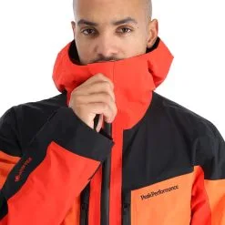 Peak Performance, Gravity Jacket Ski-jas Heren Racing Rood -Cmp Ski-uitrusting Winkel peak performance gravity jacket aa jas gevoerd heren racing rood AA11pea101b BI 11