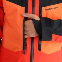 Peak Performance, Gravity Jacket Ski-jas Heren Racing Rood -Cmp Ski-uitrusting Winkel peak performance gravity jacket aa jas gevoerd heren racing rood AA11pea101b BI 13