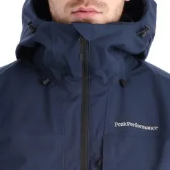 Peak Performance, Maroon Jacket Ski-jas Heren Shadow Blauw -Cmp Ski-uitrusting Winkel peak performance maroon jacket aa jas gevoerd heren shadow blauw AA11pea107b BI 07